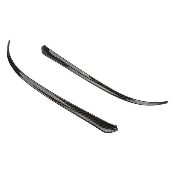 2 stk. Sidespeiltrim ABS Karbonfiberfarge Vingespeil Stripe Erstatning for GR Supra A90 2019?2022