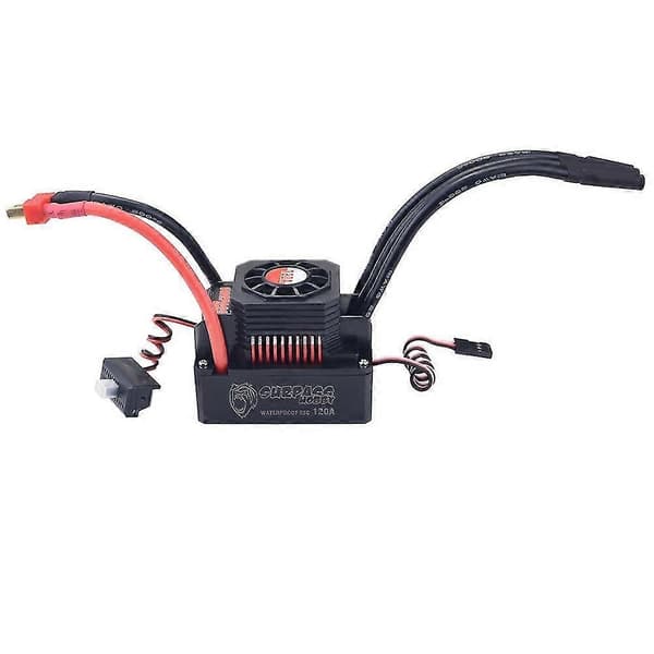Surpass Hobby KK Serie 120A Borstlös Vattentät ESC för 2-6S 1/10 2-4S 1/12 Rc Bildelar