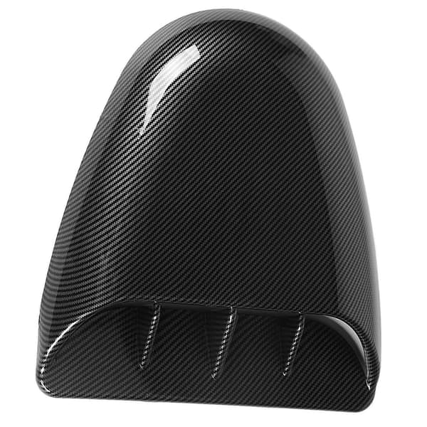 Motorpanser Ventilasjon Trim 35.5 X 32cm Karbonfiber Stil Motorlokk Ventil Deksel Trim For 1 Serie E90 E91