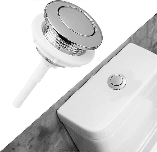 Spyleknapp, 38 mm trykknapp for bad og WC vannsparende enhet - egnet for toalett sisterne