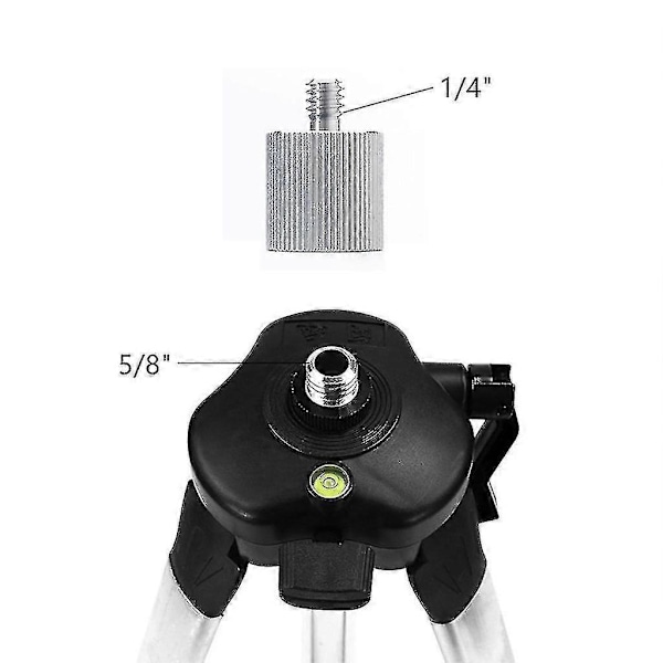 5/8 til 1/4 Adapter Hun til Han Mikrofonskrue Adapter Mikrofonstativ Adapter