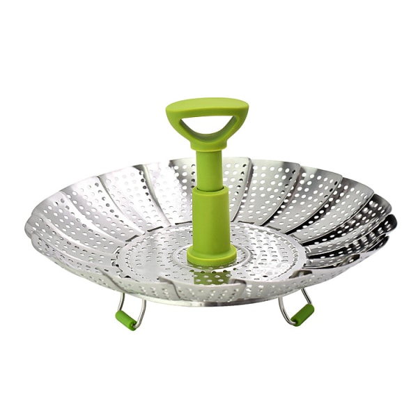 Dampkokerkurv i rustfritt stål, 9'' Dampkoker i rustfritt stål for