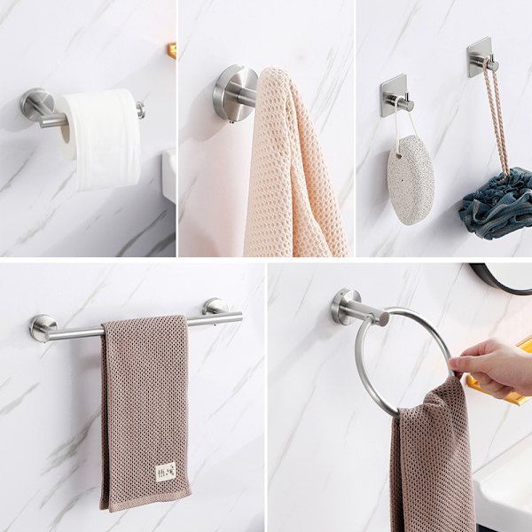 Pakkaus Kylpyhuoneen Pyyheteline Pyyheteline WC-paperiteline Pyyherengas