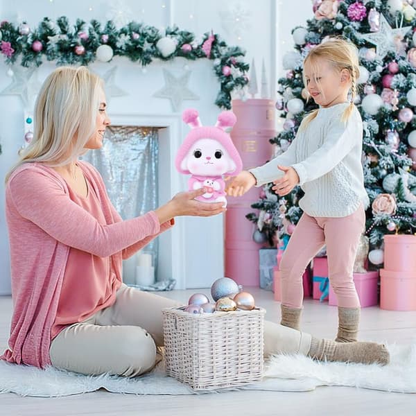 Pupu säästölipas, vinyylimateriaali, joululahja, violetti