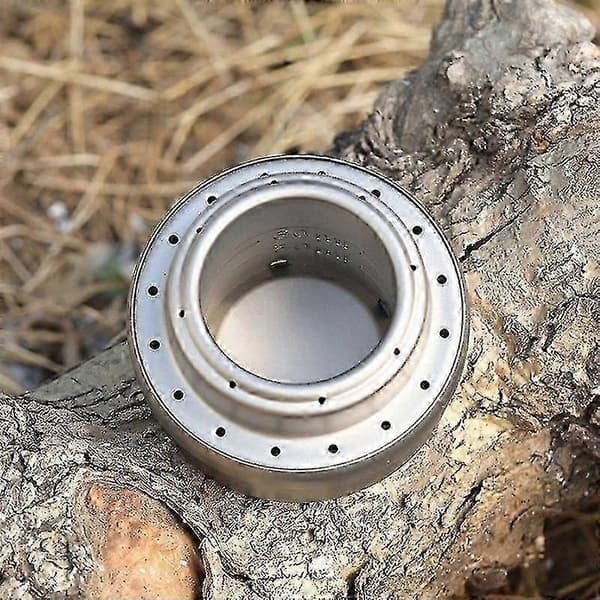 Titanium Alkohol Kök Camping Mini Spritkök Alkoholbrännare för Picknick Backpacking Vandring