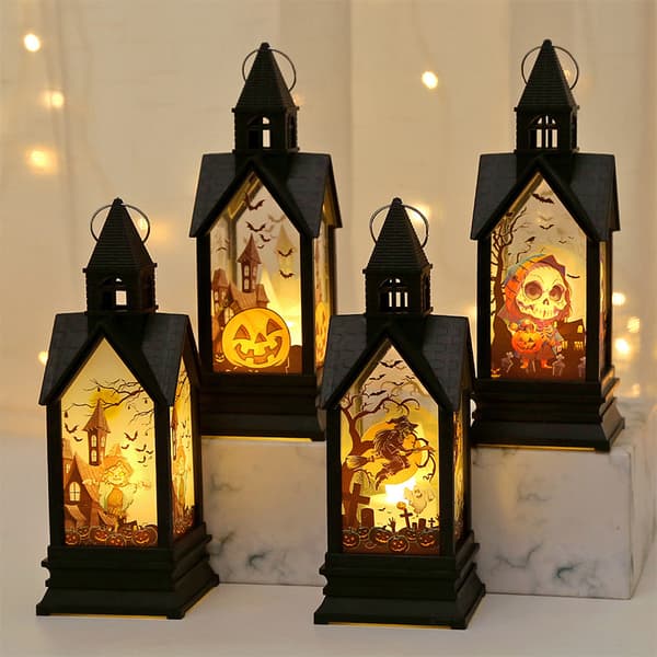 ##/Halloweenlykta dekoration - skrämma, Halloween LED-ljus ##/
