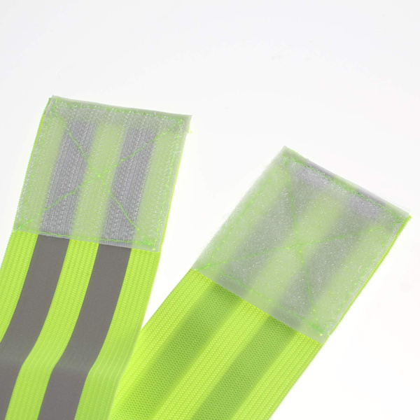 6 st Elastiska Reflekterande Armband, Säkerhetsreflekterande Band för Promenader
