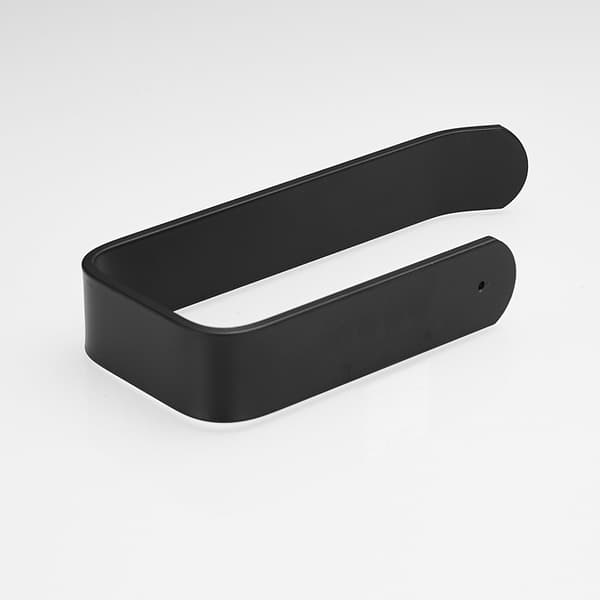 ##/Toalettpapirholder 16,5CM - Passer til alle vanlige rullestørrelser - Veggmontert - Badtilbehør - Uendelig grå##/