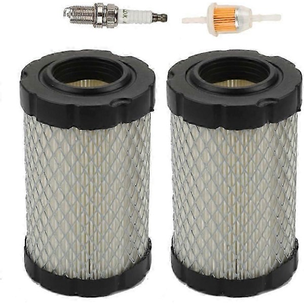 (Pakke med 2) D130 D140 D110 D105 Luftfilter til John Deere MIU14395 E130 E100 E120 Z225 D100 Z235 Z255 L105 X124 L107 Husqvarna YTH22V46 YTH24V48 YTA22