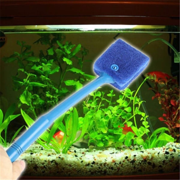 Grøn 6 stk Akvarium Rengøringssvamp, Akvariumssvamp med 40cm