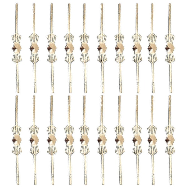 200 stk. Kædelampe Beslag Pins Krystal Prisma Pins Kædelampe Krystal Prismer Clips