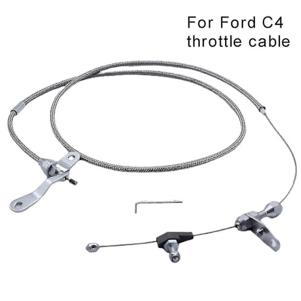 Bil Kjøretøy Rustfritt Stål Flettet Gir Kickdown Kabel For Ford C4
