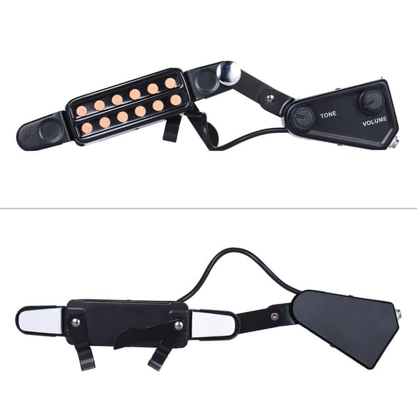 12 Hullers Guitar Pickup Justerbar Lydstyrke Guitar Pickup Guitar Instrument Tilbehør