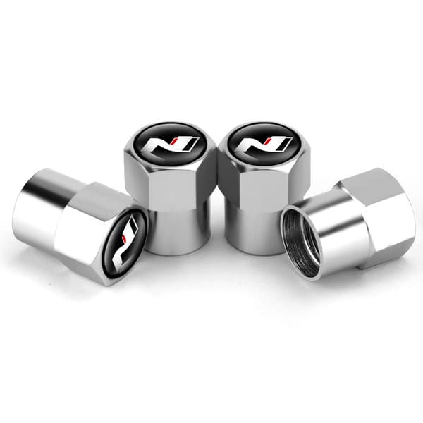 ##/x bilventilkåpor - silver, metalliska bilventilkåpor med logotyp, passar##/