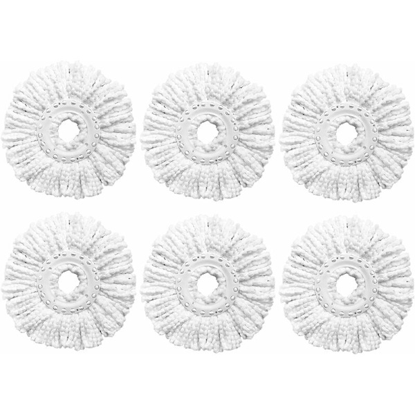 6 Pakkia Spin Mop -Vaihtoehtoja, Yhteensopiva Standardin Kokoisen S:n Kanssa