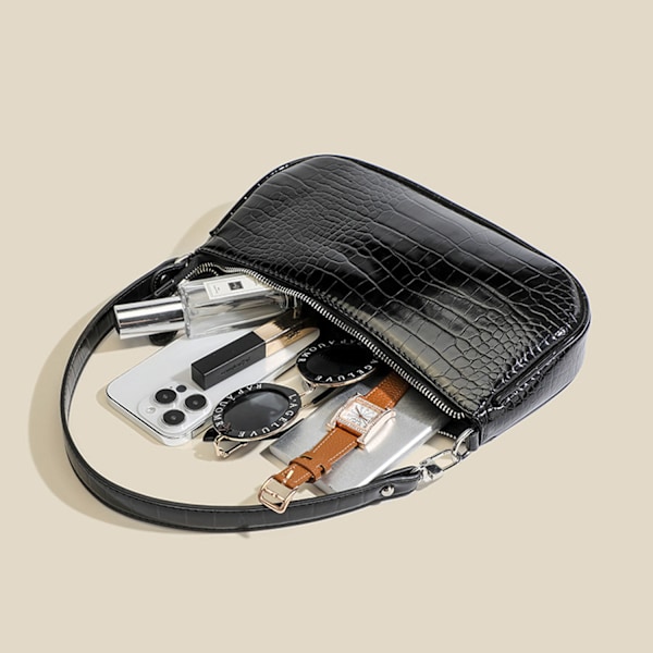 ##/Damenhåndveske, liten skulderveske (svart)##/