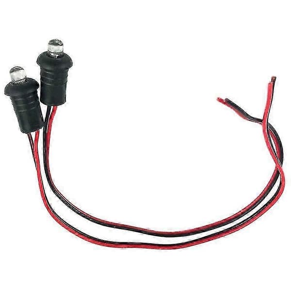 2 stk. 12V Blå Blinkende Dummy Falsk Bilalarm Dash Mount LED-lys Motorsykkel Tilbehør