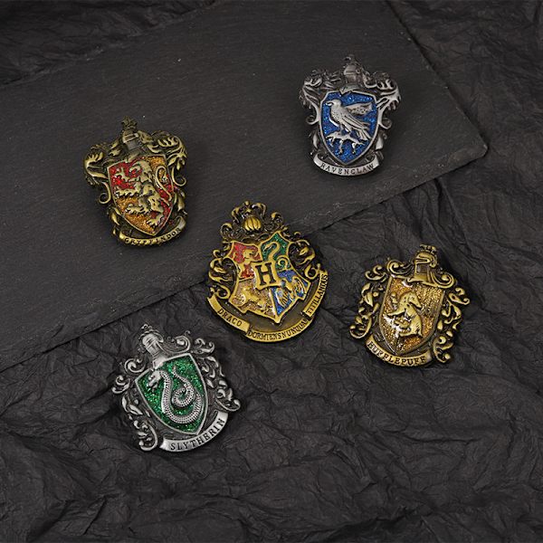 Harry Potter Hogwarts Alloy Broche Pin Minne Fans Gave (1)