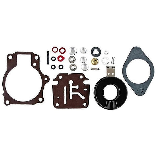 3 x Karburator Karburator Reparationssæt og Flyder Passer til Johnson Evinrude 396701 65 70 75
