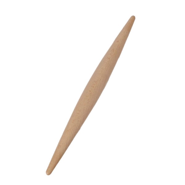 Dobbelt-Tip Non-Stick Kagerulle Fint Træhåndværk Kagerulle Kage- og Pastatilbehør 23cm
