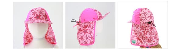 ##/Baby & Toddler Solhatt UPF 50+ Badmössa Halsklaff Justerbar Hakrem UV-skyddande Solhattar##/