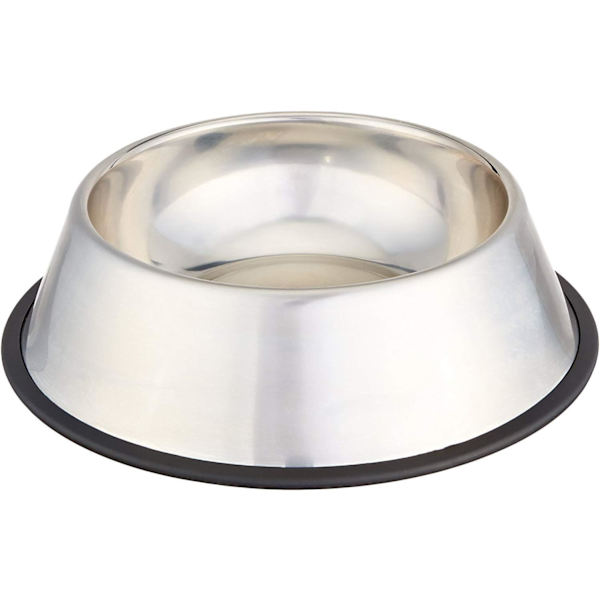 Hundemadsskål i Rustfrit Stål (11 x 3 Tommer)