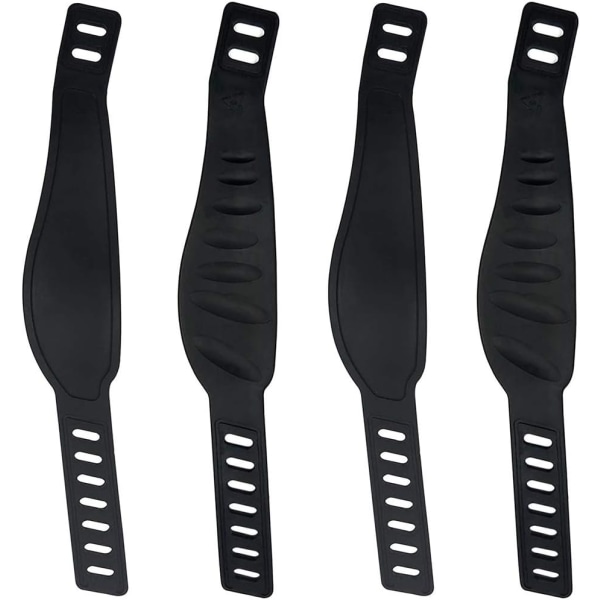 ##/Cykelpedalremmar, 4-pack, Tunga, Justerbar Längd Univer##/