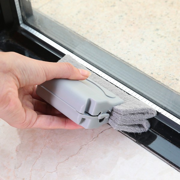 Rengöringsborste för fönsteröppningar Mini 3st Multifunktionsfackborste Wi