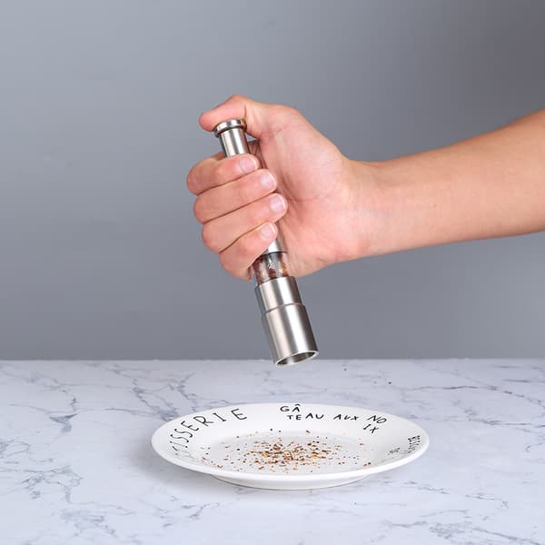 Pepperkvern, Rustfritt Stål Salt- og Pepperkvern Slitesterk Sal