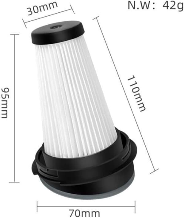 2 kpl HEPA-suodattimia Rowenta X-PERT 160/ZR00520 -imurille