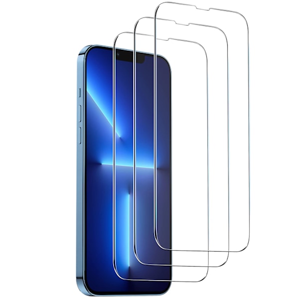 3 kpl - Karkaistu lasi näytönsuoja iPhone 13:lle