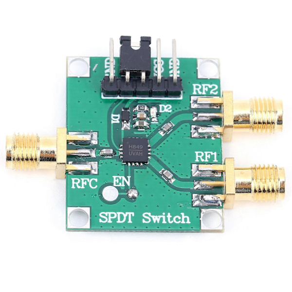 3?5V RF Switch Modul Enkeltpolet Dobbeltkast Board 50Ohm Input Output Impedans SMA InterfaceHMC849