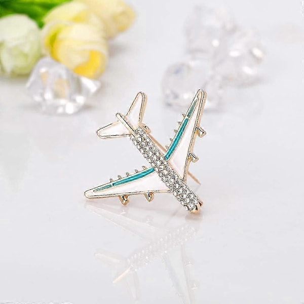 Flybrosje med Rhinestone, Stilig Design for Smykkegaver til Kvinner