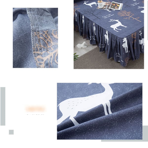 ##/Sengeskørt, én-delt dyne##/