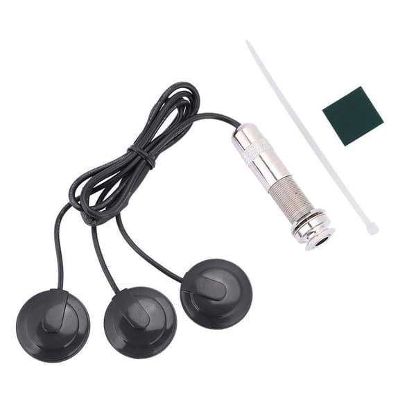 Piezo Kontakt Transduser for Gitar Ukulele Mandolin Instrumenter