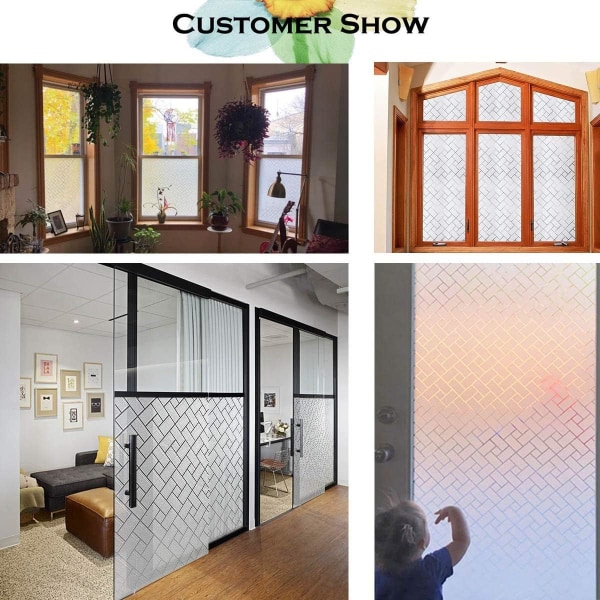 Window Film Anti-Glare Static UV Window Film Privacy Window Film