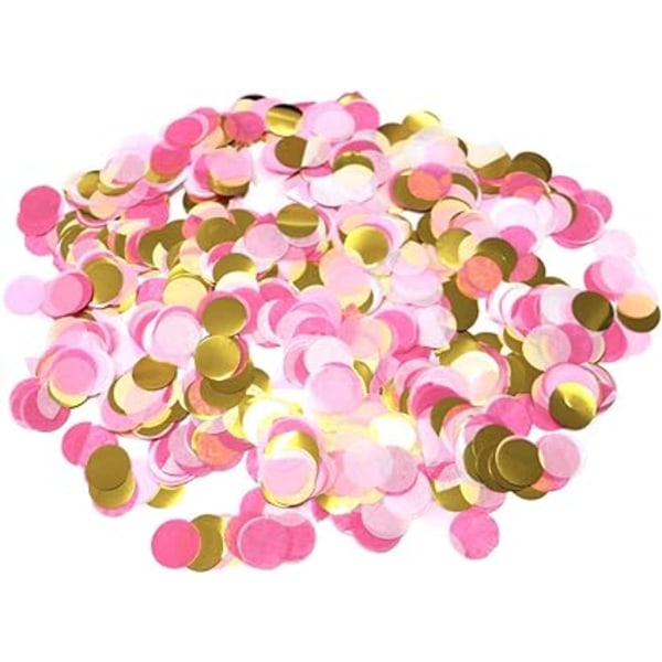 Pink Fødselsdagskonfetti - 500g Bryllupskonfetti Fødselsdagsbordsdekoration