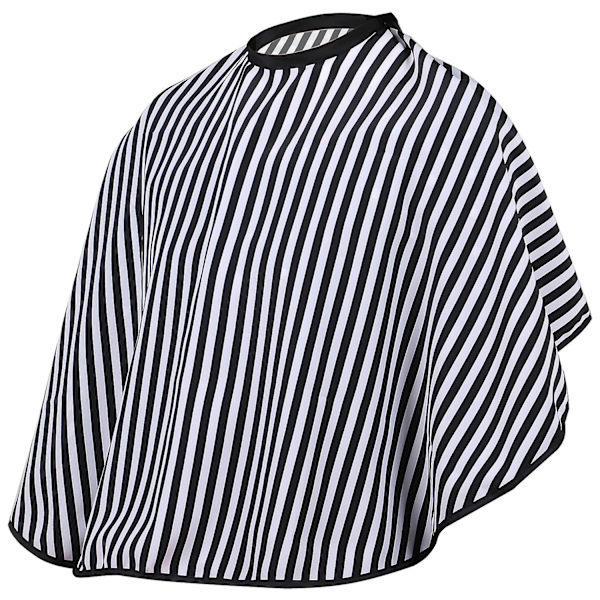 Frisörkapp för frisörer och barberare, justerbar, svart och vit