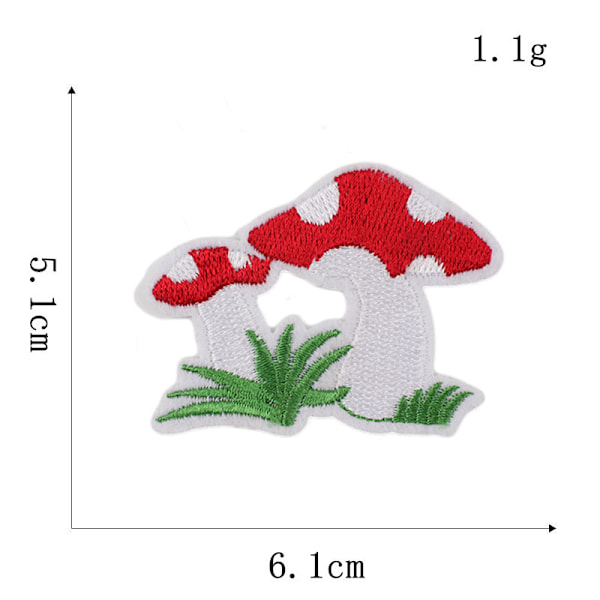 /#/12 pakke tegneserie patches, broderede klud patches/#/