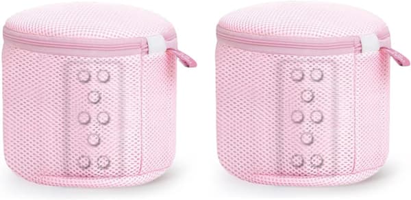 Tvättrådsnät för underkläder, tvättmaskinsväska för bh, nätpåse för tvätt, 2-pack