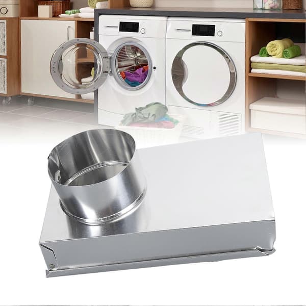 Torktumlare Ventilationskit Aluminiumlegering Slät Innervägg Universal Torktumlare Ventilationsperiskop Ersättning