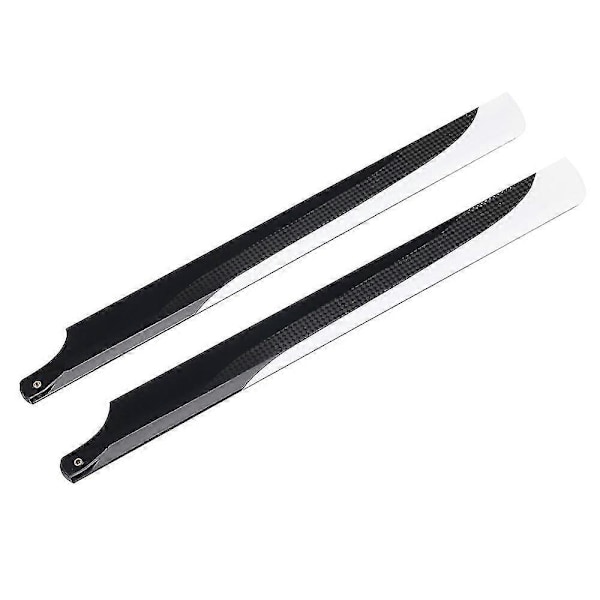 1 par PUDU 330mm Kolfiber Huvudrotor Blad Propeller För RC Helikopter