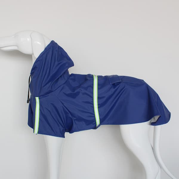 Regnrock Hund med Huva Reflex