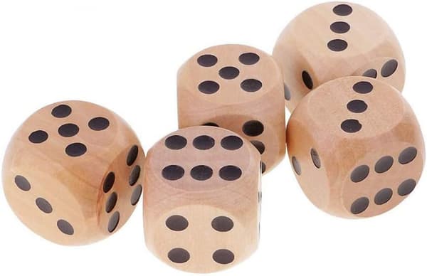 ##/Träspel tärningar för ögon 20 mm 18 stycken##/