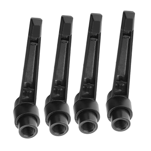 4 st Metallmaskinknoppar Justerbart fixeringshandtag M6 invändig gänga (50 mm)