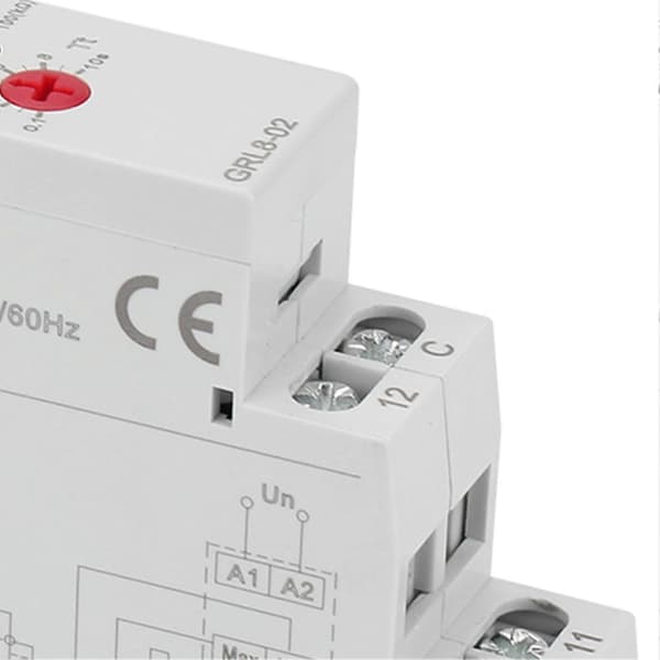 GRL8-02 Væskenivåkontrollrelé Vannivåkontroller 10A AC/DC 24V-240V