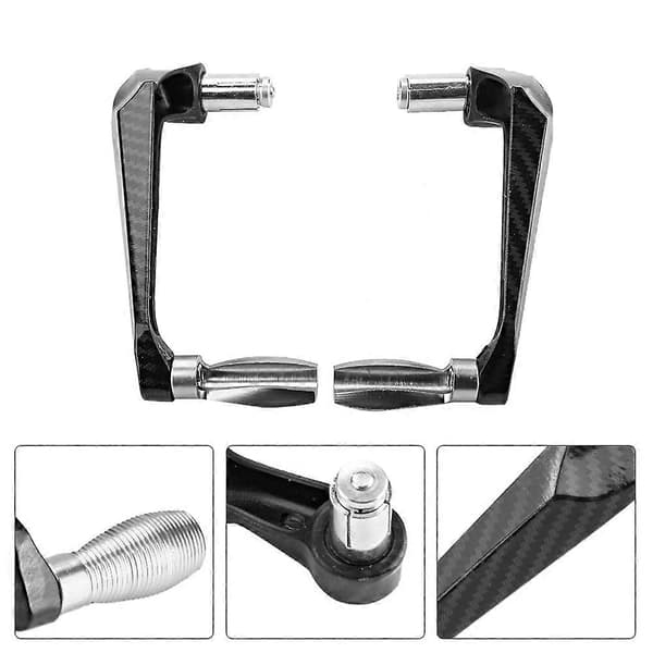 7/8 tum Universal Motorcykelstyre Bromsskydd i Aluminiumlegering (Silver)