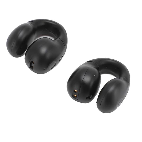 Øreclips Bluetooth Hovedtelefoner Åbne Øre Lav Latency Støjreduktion Clip On Trådløse Øretelefoner med LED Strømdisplay