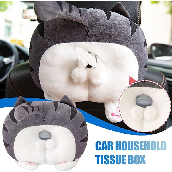 ##/Plush vevboks for bil, hjem, soverom, papirservietter, vevboks##/