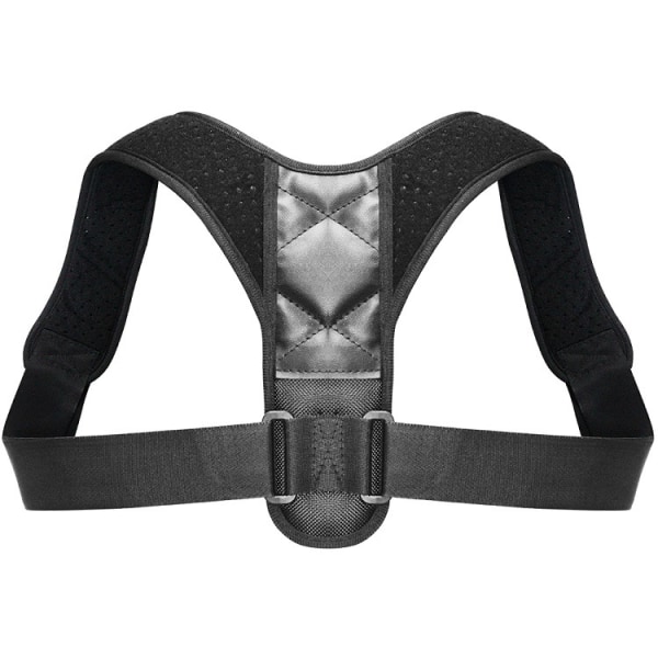 #Rygbøjle sort one size 1 posture trainer til holdningskorrektion - ergonomisk og sund holdning aflaster nakkeryg og skuldre#